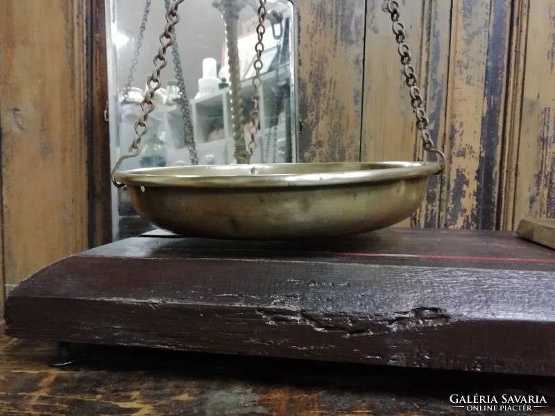Antique arm shop scales, rare shop scales, marked from the beginning of the 20th century
