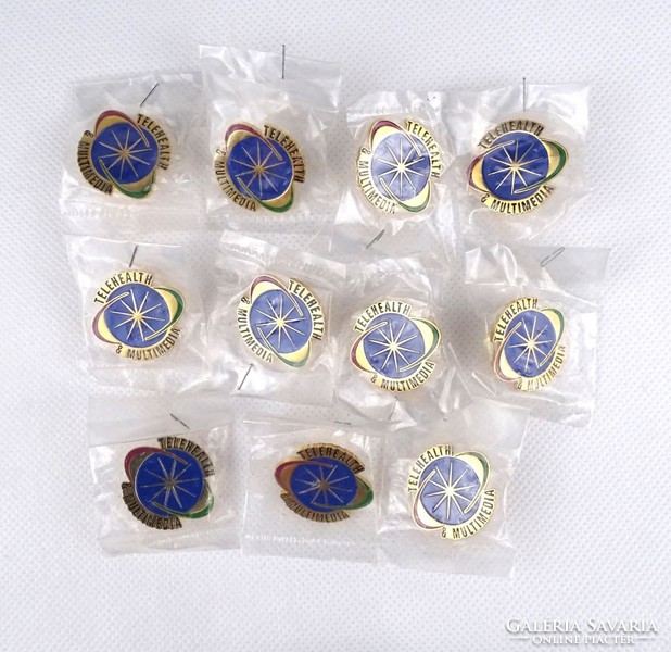 1I169 telehealth & multimedia color copper badge pack of 11 pieces