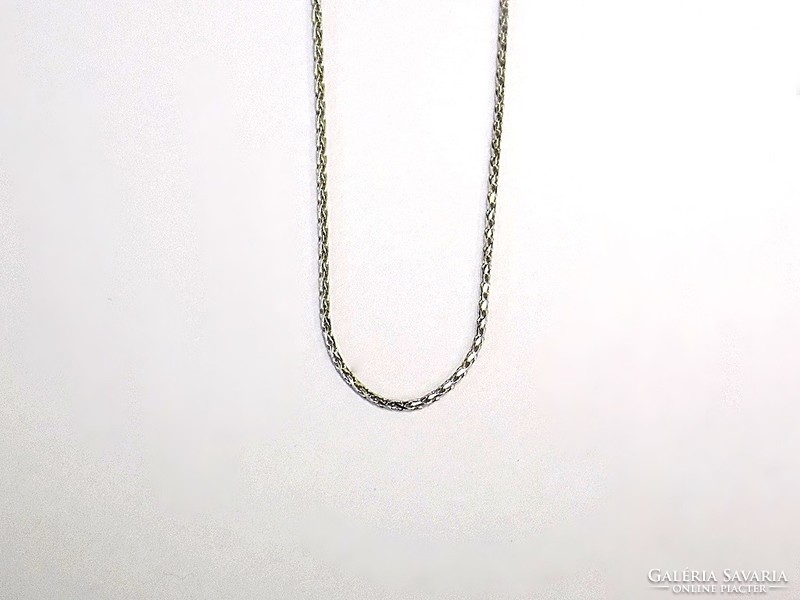 White gold snake necklace (zal-au55491)