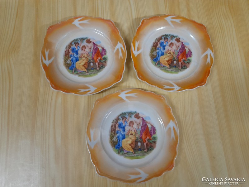 Porcelain union ag lyserzázas horseradish cake plate.