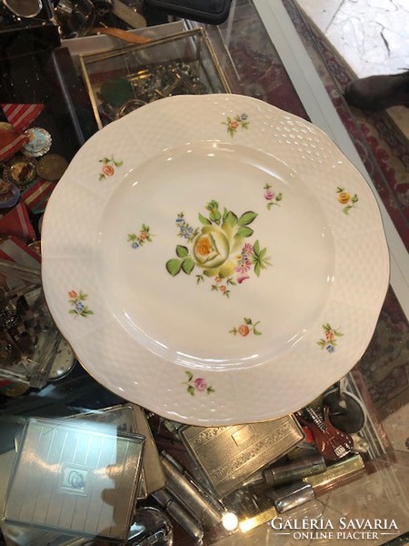 Herend flat plate, old, 18 cm in size, flawless.