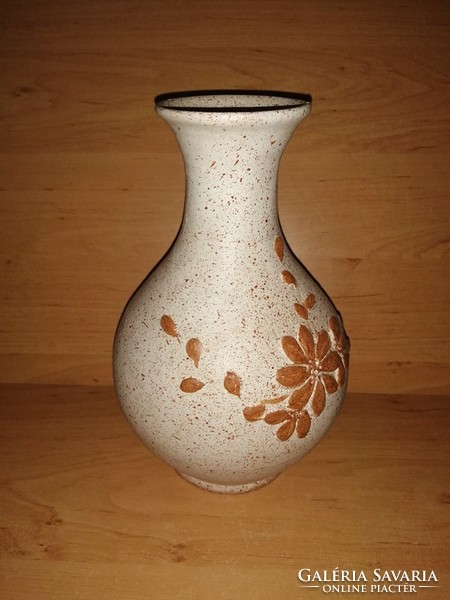 Retro kerámia váza 22 cm magas (6/d)
