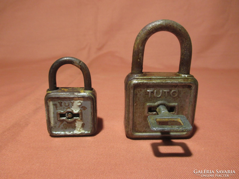 Two old tuto padlocks