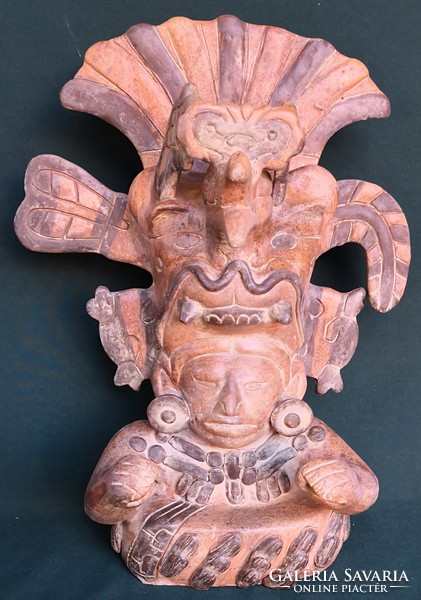 Dt/047 - Indian totem - decorative ceramics