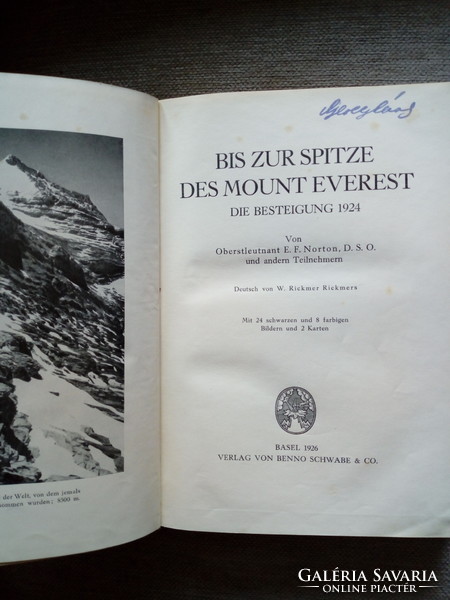 Bis zur Spitze des Mount Everest (1926)