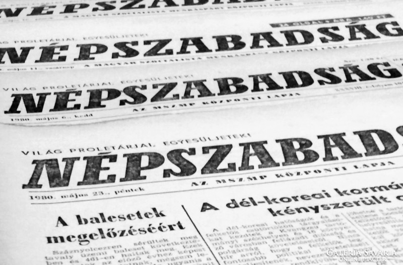 1965 április 3  /  NÉPSZABADSÁG  /  Régi ÚJSÁGOK KÉPREGÉNYEK MAGAZINOK Ssz.:  14883