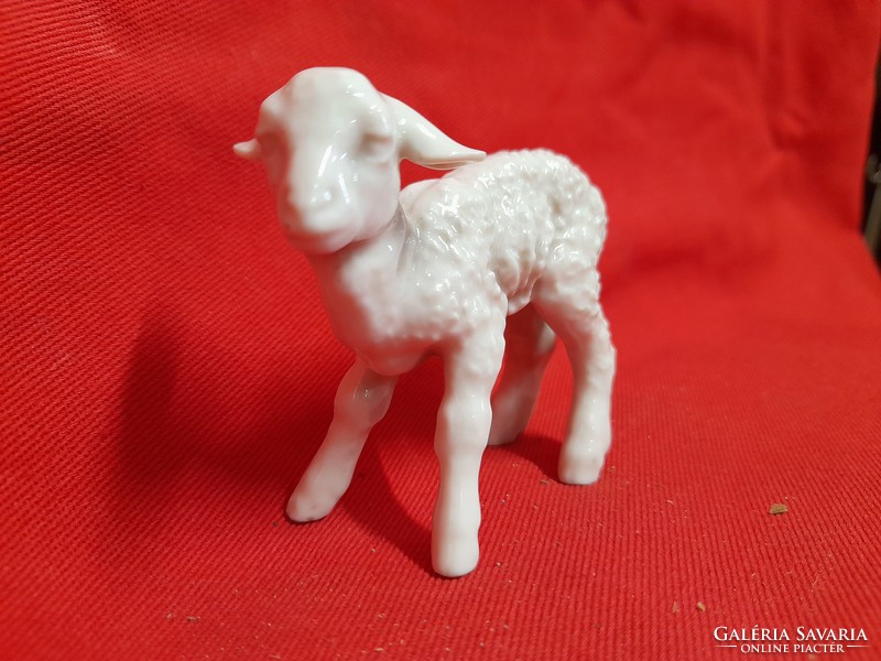 German germany rosenthal lamb porcelain figurine.