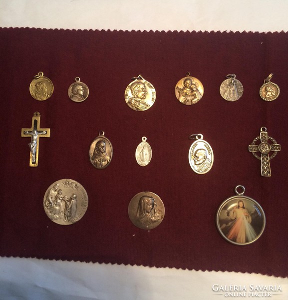 Holy pendant collection (14 pcs)