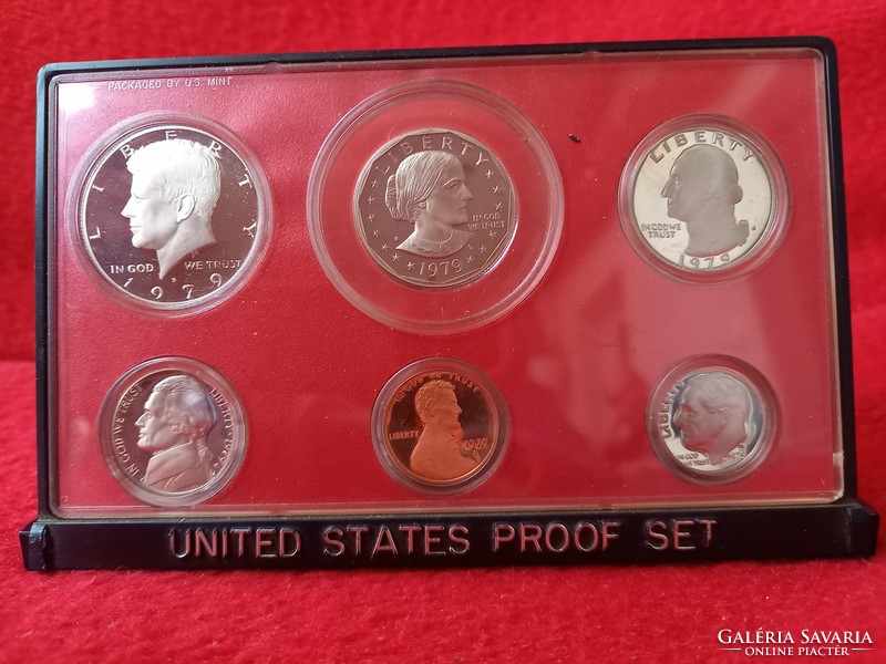 USA 1979 gyűjtői érme készlet