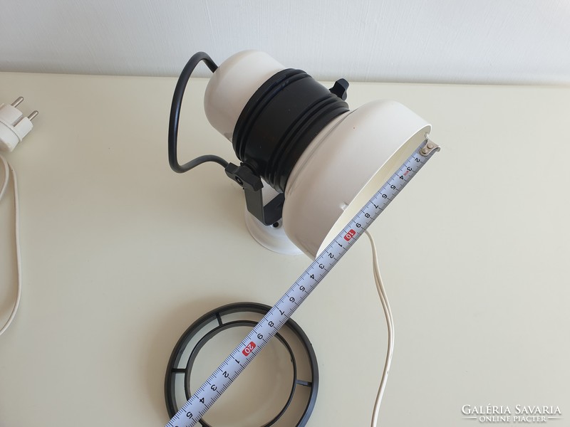 Régi retro fémbúrás állítható falikar fali lámpa falilámpa