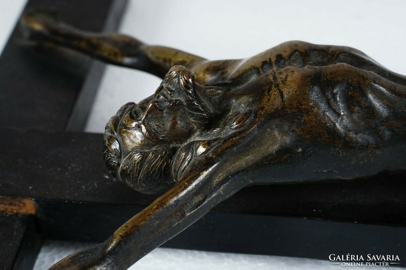Bronze crucifix, 18th century