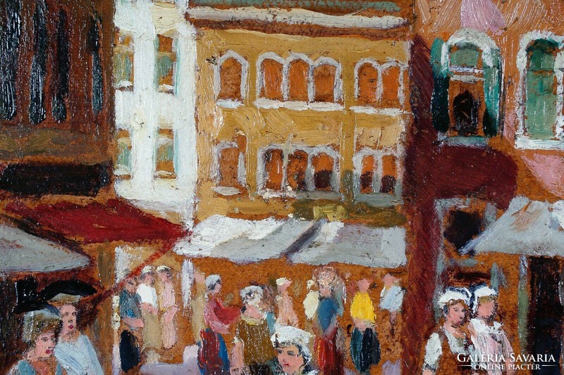 Ferenc Gaál: Venetian market