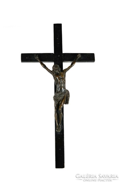 Bronze crucifix, 18th century