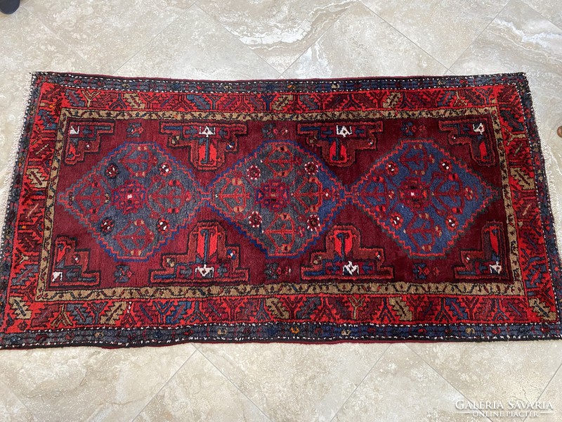 Iran Zanjan perzsaszőnyeg 210x104cm