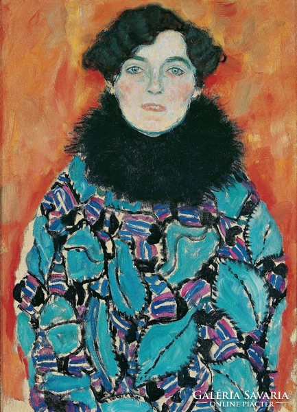 Gustav Klimt - portrait of Johanna - reprint