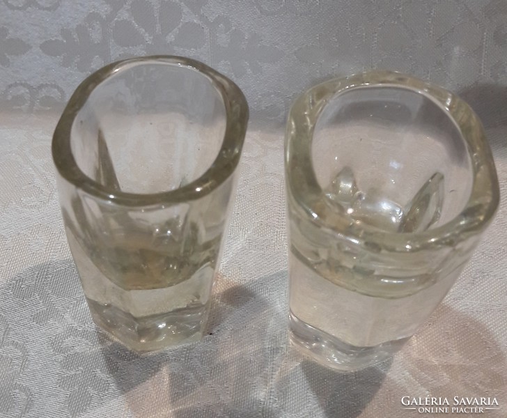 Art deco brandy glasses for filling (m2397)