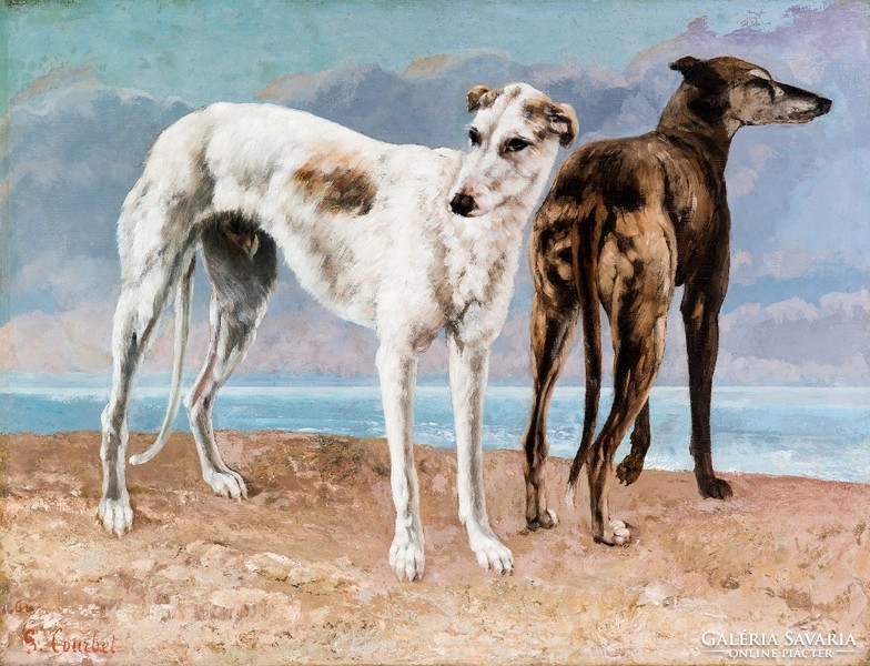 Gustave Courbet - Agarak - reprint