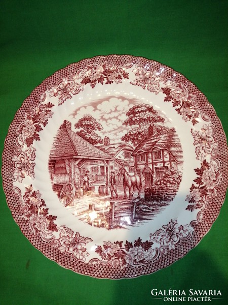 "Merrie OLDE England" nagyméretű angol tál, tányér, falitányér...