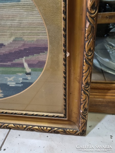 Tapestry picture frame