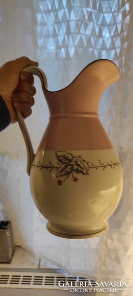 Huge antique beautiful porcelain jug, wine, wet! Art Nouveau