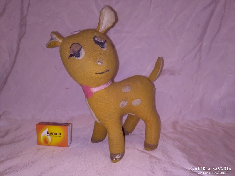 Charming deer deer - fairy tale figure, old toy