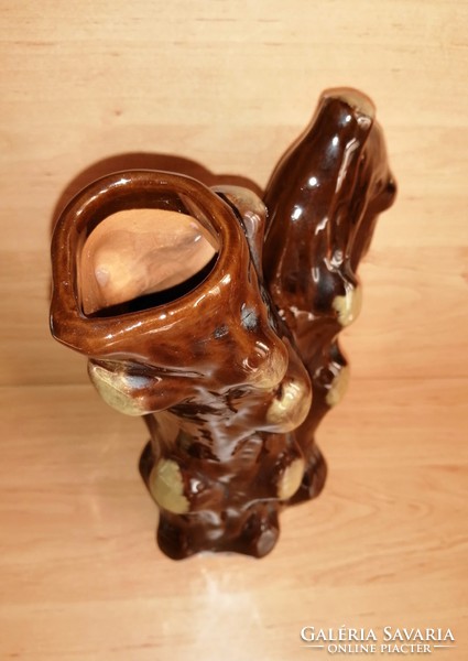Wood trunk imitation glazed ceramic spout (2 / d)