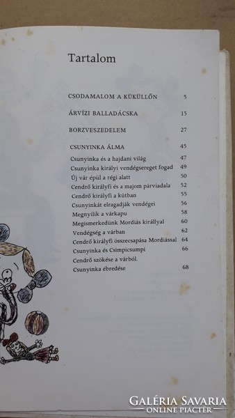 Retro mesekönyv 1978 Jékely Zoltán Csodamalom a Küküllőn című régi könyv
