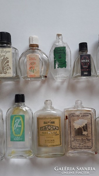 Old cologne glass vintage label perfume bottle khv caola venus 20 pcs