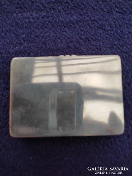 Silver medicine holder-jewelry holder figural box