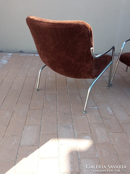 Bauhaus design lounge armchairs 4 pcs