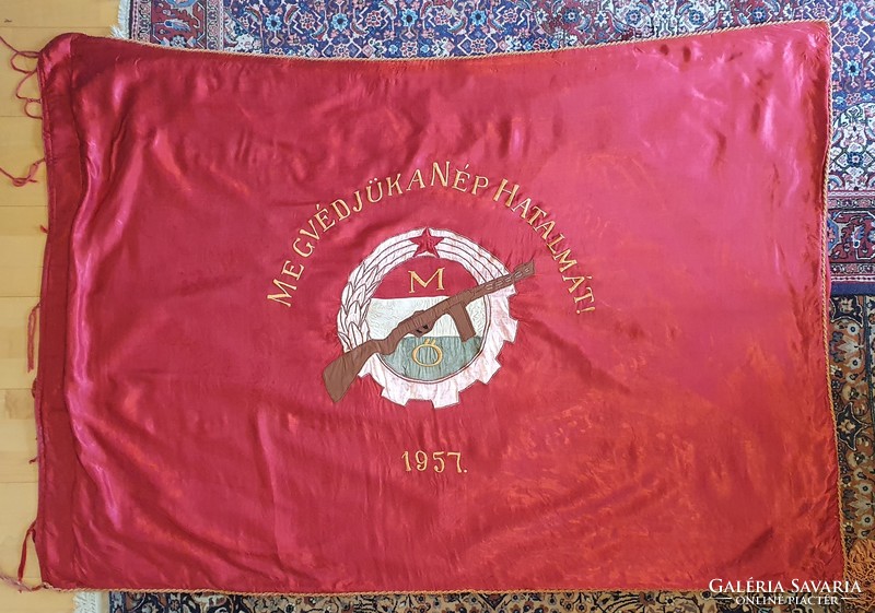 Munkásőrség 1957-es zászlója