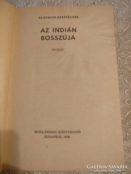 Gerstacker: Az indián bosszúja, Delfin könyvek, Ajánljon!