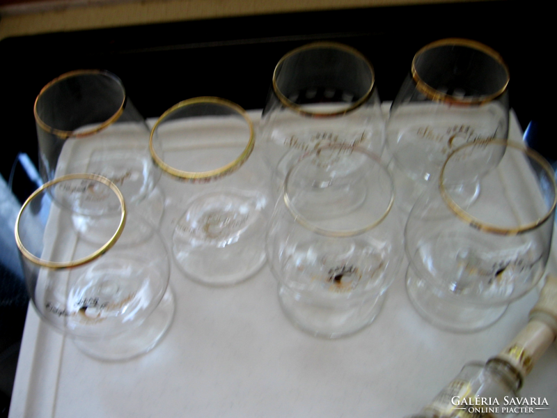 Retro yug badel cesar and stari vinjak glasses 7 pcs and mini glass pack