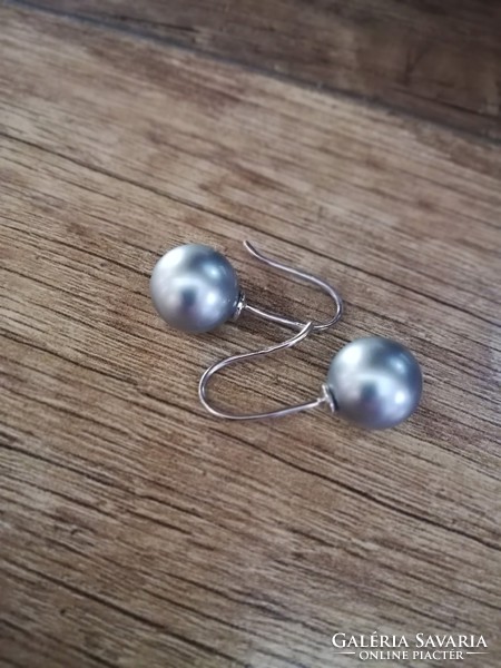 S.Oliver tekla spherical, beaded marked silver earrings