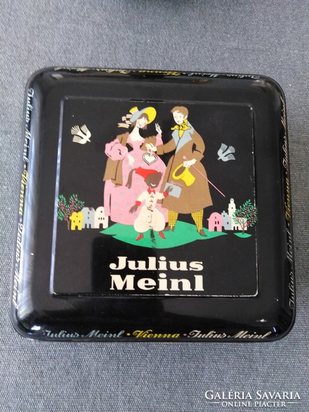 Bádog dobozka - Julius Meinl