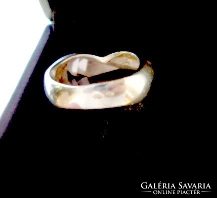 Hatalmas cirkónia kővel ezüst gyűrű  6-os