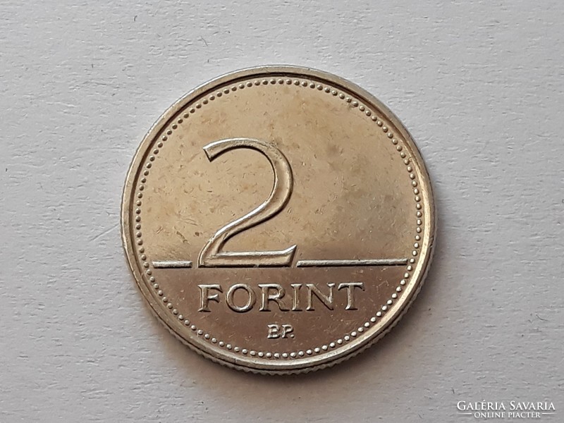 2 forint 2007 coin - Hungarian 2 ft, metal two - forint 2007 coin