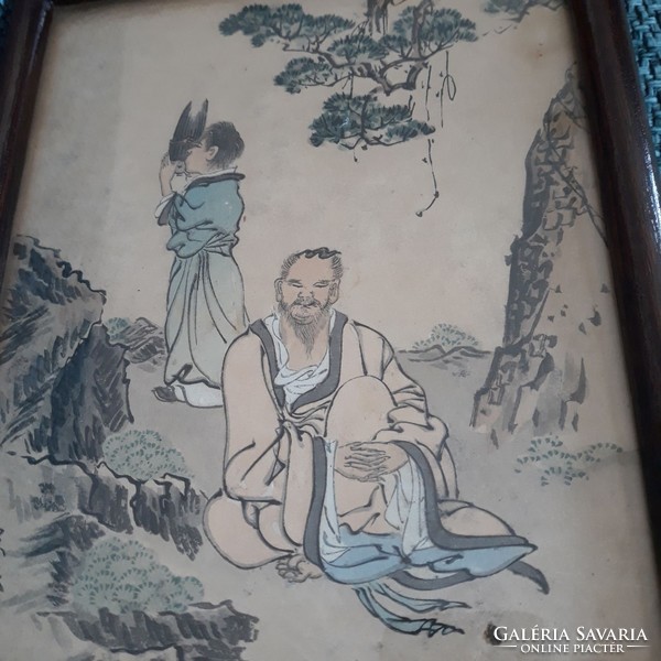 Gyorsba féláron – Japán festmény vagy fametszet