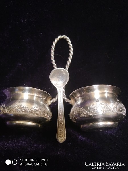 Silver Persian (875) spice rack 1pc. With small spoon