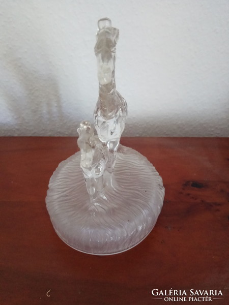 Giraffe glass sculpture