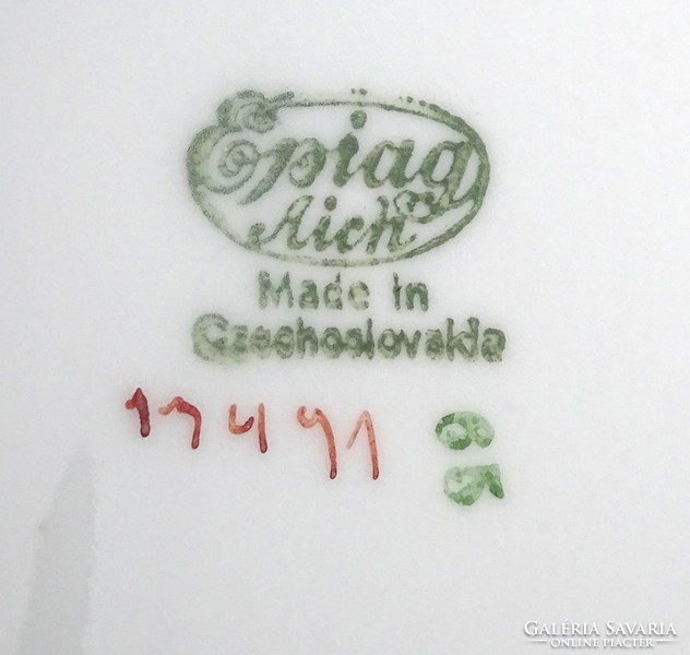 1I322 Epiag Cseh porcelán teáskészlet