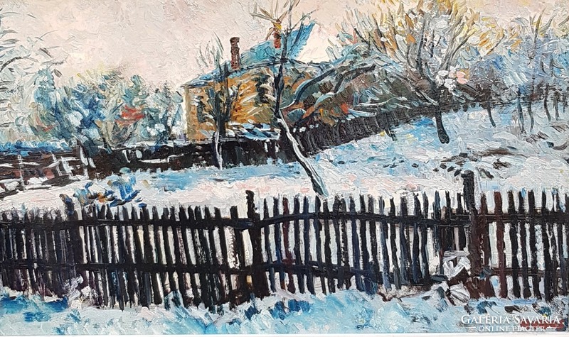Joseph Mónos (1932-1913): winter afternoon