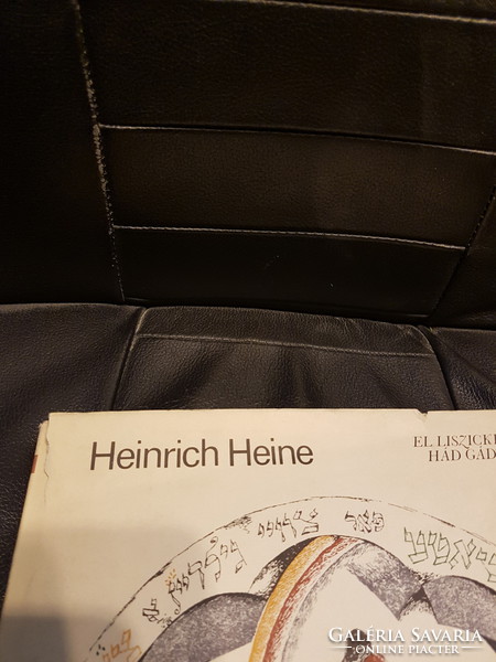 Lithographs with rabbi-heinrich heine of bacherach-jew.