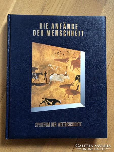 Spektrum - Die Anfänge der Menschheit - ( Az emberiség kezdetei ) német nyelvű könyv