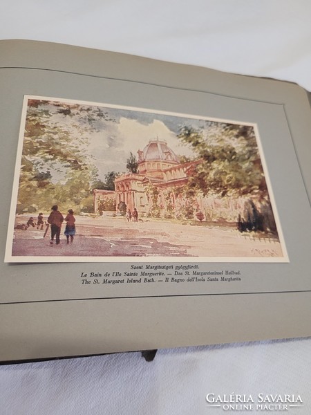 1930 Budapest, picture booklet jr. With color reproductions of paintings by Aladár Richter