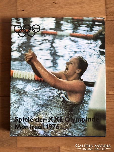 Spiele der XXI. Olympiade ( XXI. Olimpiai játékok ) - Montreal 1976 - német nyelvű könyv