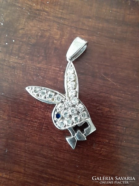 Bunny silver pendant