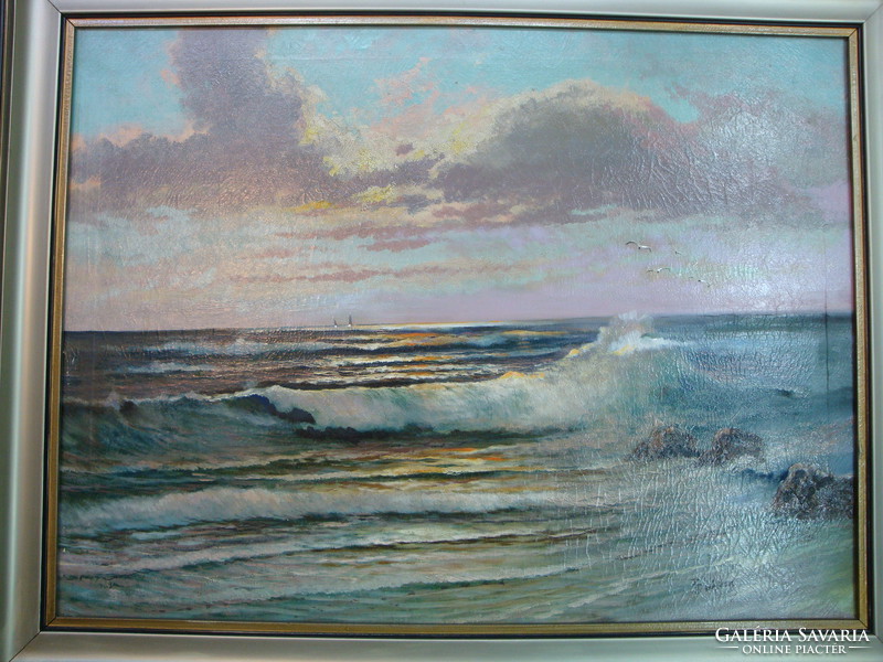 Franz Waldegg: The Waves of the Ocean f258