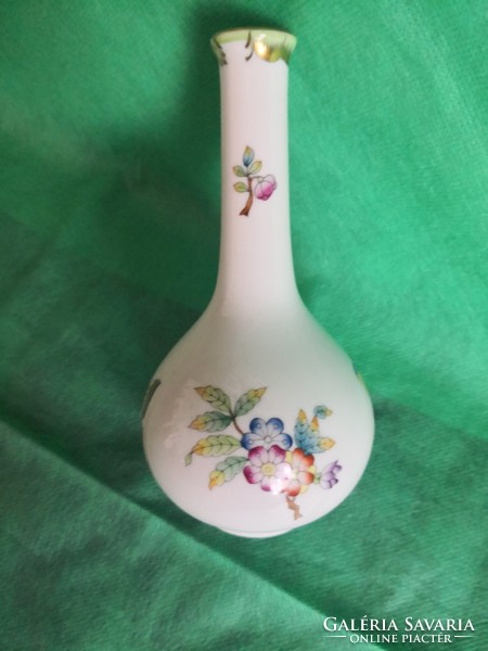 Herend vbo (victoria) porcelain vase, 15 cm, (victoria)