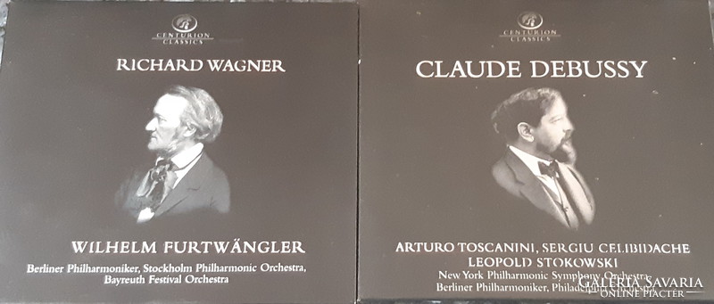 Debussy and wagner works 2 cd centurion classics editions